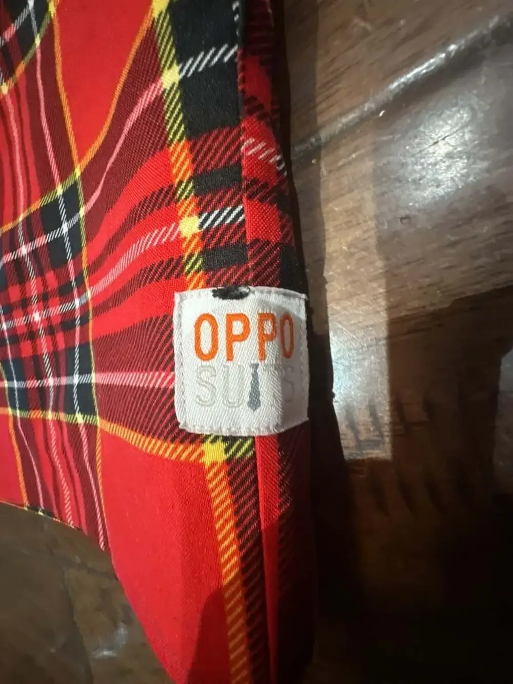 OppoSuits Lumberjackie Red Tartan Plaid Mini Skirt